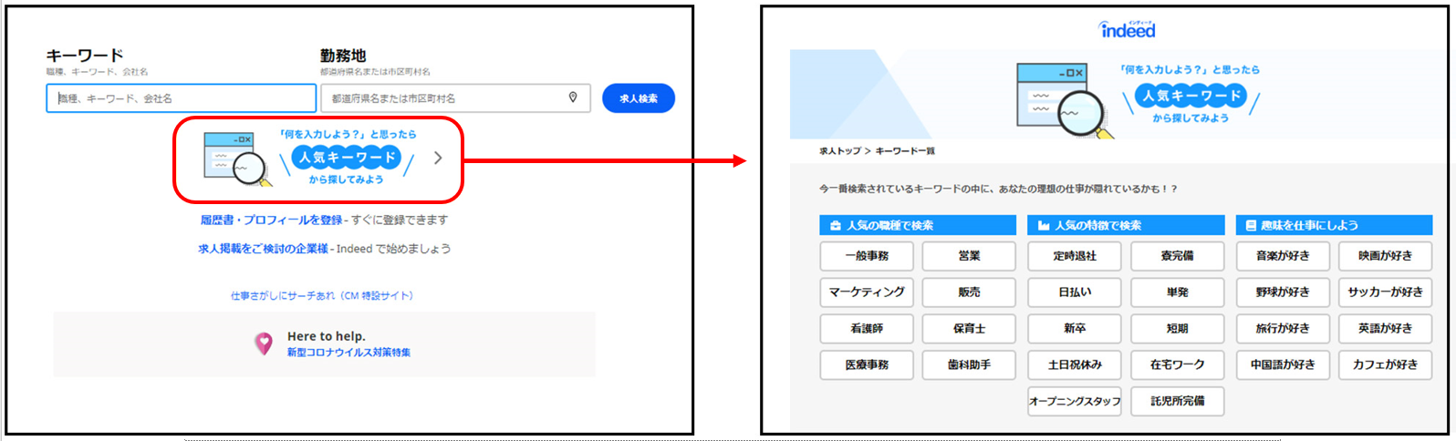 人気キーワード検索